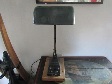 Erpé antieke Burealamp Art Deco beschikbaar voor biedingen