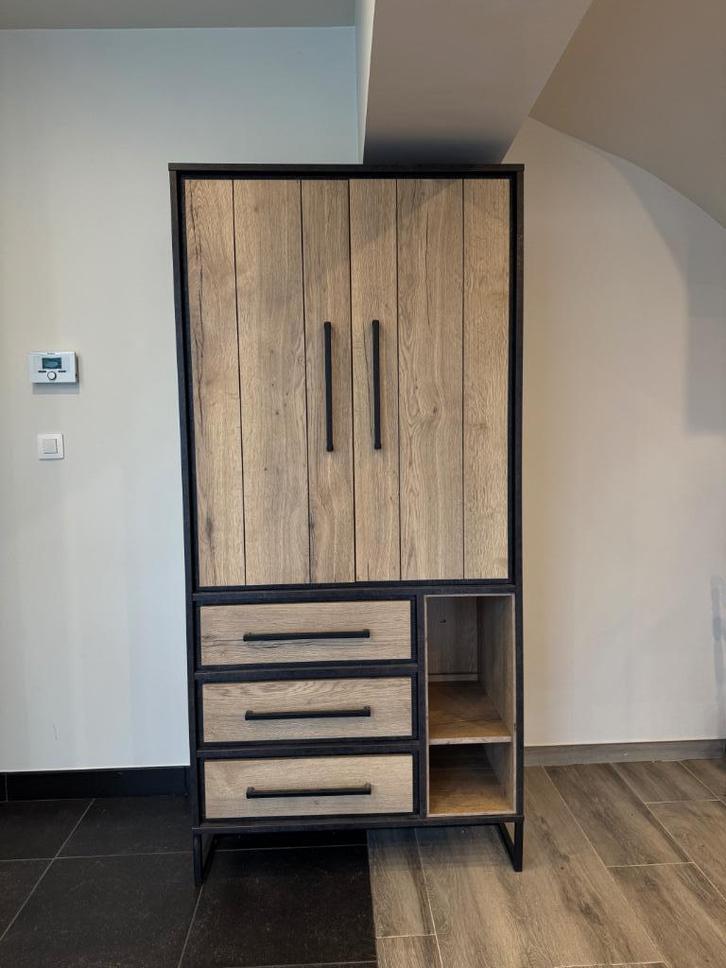 Industriële Barkast (Colifac) 190 x 90 x 48, Maison & Meubles, Armoires | Buffets, Comme neuf, 150 à 200 cm, 50 à 100 cm, 25 à 50 cm