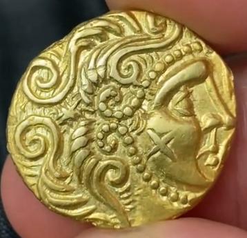 GOUDEN KELTISCHE STATER – WEST-EUROPA, ca. 100–50 v.Chr. beschikbaar voor biedingen