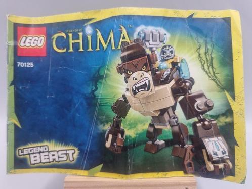 Lego chima 70125 Legend Beast, Kinderen en Baby's, Speelgoed | Duplo en Lego, Zo goed als nieuw, Lego, Complete set, Ophalen of Verzenden