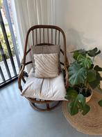Fauteuil rotan, Ophalen, Minder dan 75 cm, Riet of Rotan, Zo goed als nieuw