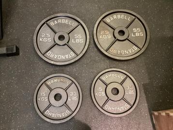 Lot de disques olympiques  beschikbaar voor biedingen
