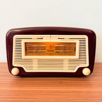 MINI BUIZENRADIO KENNEDY K403 VINTAGE 1955 BAKELIET ZELDZAAM beschikbaar voor biedingen