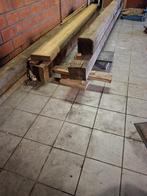 Eiken balken, Doe-het-zelf en Bouw, Hout en Planken, Ophalen, Zo goed als nieuw, Eiken, Balk