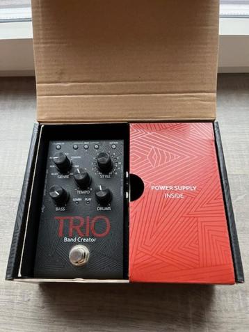 DigiTech TRIO Band Creator bass & drums with power adapter  beschikbaar voor biedingen