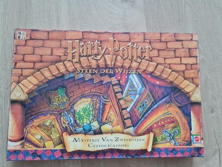 Harry Potter en de steen der wijzen - gezelschapsspel +8, Verzamelen, Harry Potter, Spel, Ophalen of Verzenden