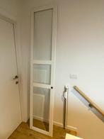 TYSSEDAL Deur met scharnieren, wit/glas, 50x229, Ophalen, Zo goed als nieuw, Glas, Overige typen
