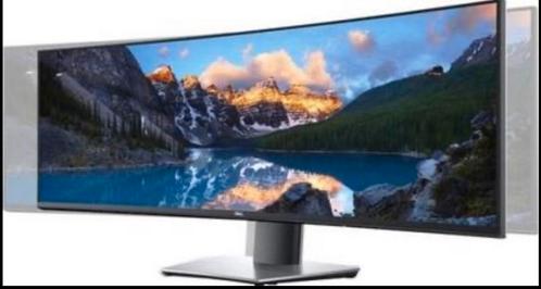 Ecran DELL UltraSharp 49 pouces pour PC, Computers en Software, Monitoren, Zo goed als nieuw, DisplayPort, HDMI, USB-C, Ultrawide