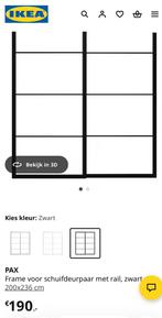 Ikea schuifdeur / frame inclusief rail, Ophalen, Zo goed als nieuw