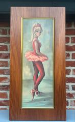 Vintage wanddecoratie ballerina maio, Ophalen of Verzenden