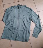nooit gedragen zijde blousse mt 38, Kleding | Dames, Ophalen of Verzenden, Nieuw, Maat 38/40 (M), Groen