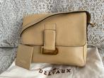 DELVAUX tas, model Poirier, greige leer, Ophalen of Verzenden, Zo goed als nieuw, Leer