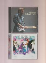 CREAM & Eric Clapton 2cds, Singer-songwriter, Zo goed als nieuw, Verzenden