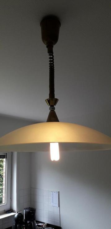 Glazen lamp in hoogte te, Enlèvement, Comme neuf