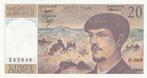 BANQUE DE FRANCE 20 FRANCS  1980 CLAUDE DEBUSSY, Postzegels en Munten, Bankbiljetten | Europa | Niet-Eurobiljetten, Ophalen of Verzenden