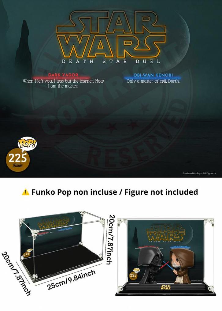 Funko Pop Star Wars — Showcase voor Death Star Duel, Verzamelen, Beelden en Beeldjes, Ophalen of Verzenden
