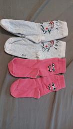 2x kousen wit en roos maat 36, Vêtements | Femmes, Chaussettes & Bas, Enlèvement, Comme neuf, Blanc