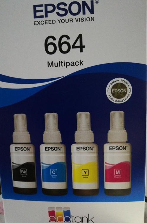 Epson 664 multipack, Computers en Software, Printerbenodigdheden, Nieuw, Cartridge, Ophalen of Verzenden