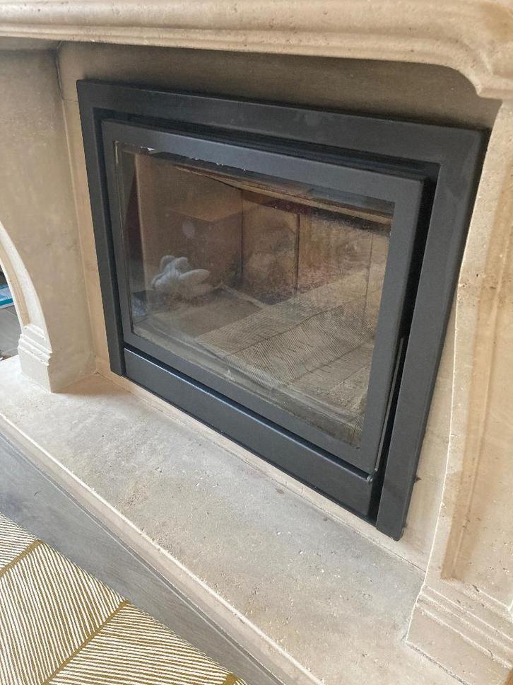 Barbas Universal-5 85 Inbouwhaard, Huis en Inrichting, Haarden, Gebruikt, Houthaard, Ophalen