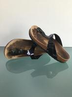 Gratis Verzenden | Birkenstock Gizeh zwarte slippers 38, Kleding | Dames, Schoenen, Slippers, Verzenden, Zwart, Zo goed als nieuw