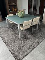Glazen Eettafel/ Tafel in Topstaat!!, Ophalen, Zo goed als nieuw