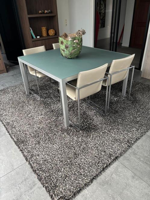 Glazen Eettafel/ Tafel in Topstaat!!, Huis en Inrichting, Tafels | Eettafels, Zo goed als nieuw, Ophalen