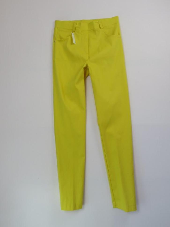 Deborah Gele Stretchbroek Relax Fit Nieuw Maat 36, Kleding | Dames, Broeken en Pantalons, Nieuw, Maat 36 (S), Geel, Lang, Verzenden