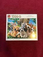 Puzzel honden 1000 stukjes, Enlèvement ou Envoi, 500 à 1500 pièces, Utilisé, Puzzle