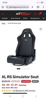 Siege simulateur cockpit playseat baquet neuf cuir, Consoles de jeu & Jeux vidéo, Enlèvement, Comme neuf