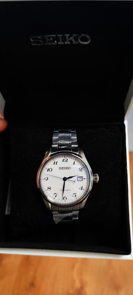 Seiko Automatic Presage SPB035J1 horloge zeldzaam nieuw voll, Handtassen en Accessoires, Horloges | Heren, Nieuw, Seiko, Staal