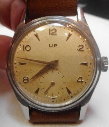 126) Lip mécanique rare année 40 vintage, calibre Lip R25 18 beschikbaar voor biedingen