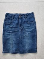 Minirok jeans - maat 140, Meisje, Ophalen of Verzenden, Zo goed als nieuw, Jurk of Rok