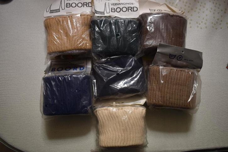 vervangingsboord - boordstof 7 stuks, Hobby en Vrije tijd, Naaien en Fournituren, Nieuw, Lint, Band of Elastiek, Ophalen of Verzenden