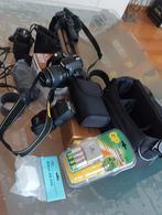 Nikon D60 spiegelreflexcamera met drie lenzen,, Audio, Tv en Foto, Ophalen, Zo goed als nieuw, Spiegelreflex, Nikon