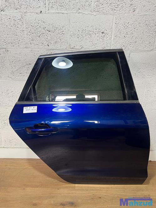 AUDI A4 B9 AVANT blauw rechts achter deur portier 2020-2024, Auto-onderdelen, Carrosserie, Deur, Audi, Gebruikt, Ophalen of Verzenden