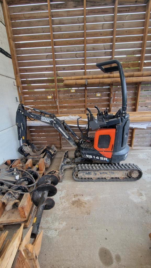 Verhuur graafkraan  1,2 ton, Zakelijke goederen, Machines en Bouw | Kranen en Graafmachines, Kraan, Ophalen
