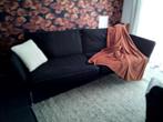 design 3 zit zetel in vilt, nog in zeer goede staat, zwart, Huis en Inrichting, Zetels | Zetels, Ophalen, Design, 75 tot 100 cm
