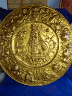 Grote koperen plaat, Ophalen