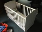 Kinderbed Wit met toebehoren, Ophalen, Gebruikt, Minder dan 140 cm, Matras