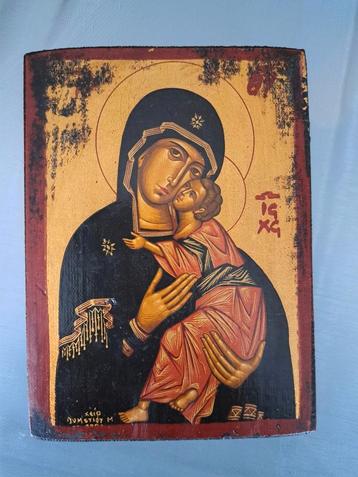 handmade icoon uit Cyprus  beschikbaar voor biedingen