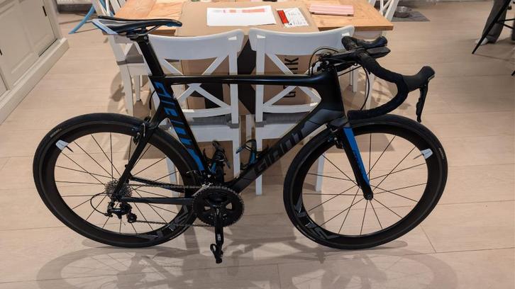 Giant Propel Advanced Pro – Carbon aero racefiets - maat L, Sport en Fitness, Wielrennen, Gebruikt, Ophalen