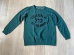 Sweater - groen + grijs - maat 170/176, Jongen, Trui of Vest, Ophalen of Verzenden, Zo goed als nieuw