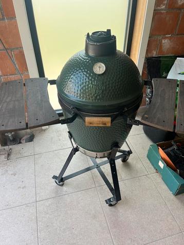 Big Green Egg, Tuin en Terras, Houtskoolbarbecues, Ophalen, Big green egg, Met accessoires