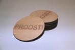 Onderzetters, text aanpasbaar, lasercut, Ophalen of Verzenden, Nieuw