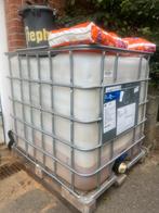 IBC container vat 1000 liter voor mazout, Ophalen, Gebruikt