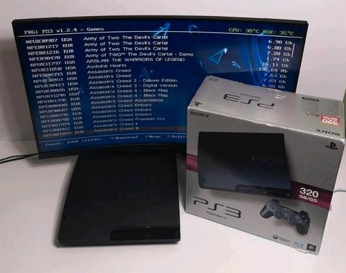PlayStation 3 Slim Ultimate met doos, Games en Spelcomputers, Games | Sony PlayStation 3, Zo goed als nieuw, Ophalen of Verzenden