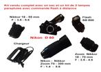 Kit photographique Nikon, TV, Hi-fi & Vidéo, Photo | Appareils photo étanche, Appareil photo, Enlèvement, Utilisé
