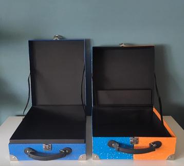 2 vintage koffers  beschikbaar voor biedingen