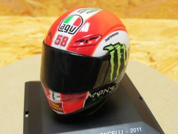 Marco Simoncelli AGV helmet 2011 1:5 beschikbaar voor biedingen