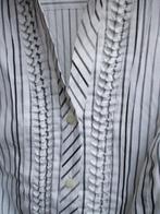 Chemise blanche festive à rayures grises et noires Ann Harve, Vêtements | Femmes, Chemisier ou Tunique, Enlèvement ou Envoi, Blanc